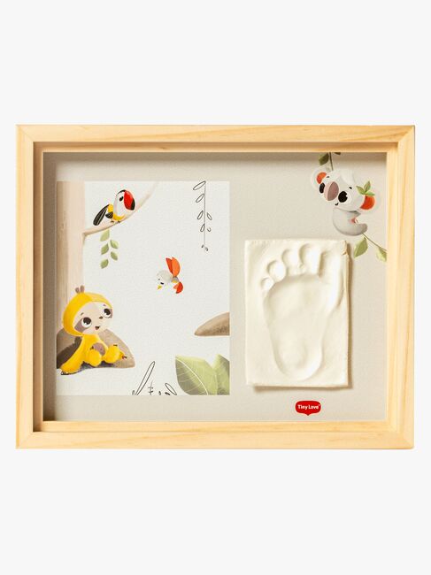 Tiny Love Babyprint Ram Handavtryck Enkel, Wooden