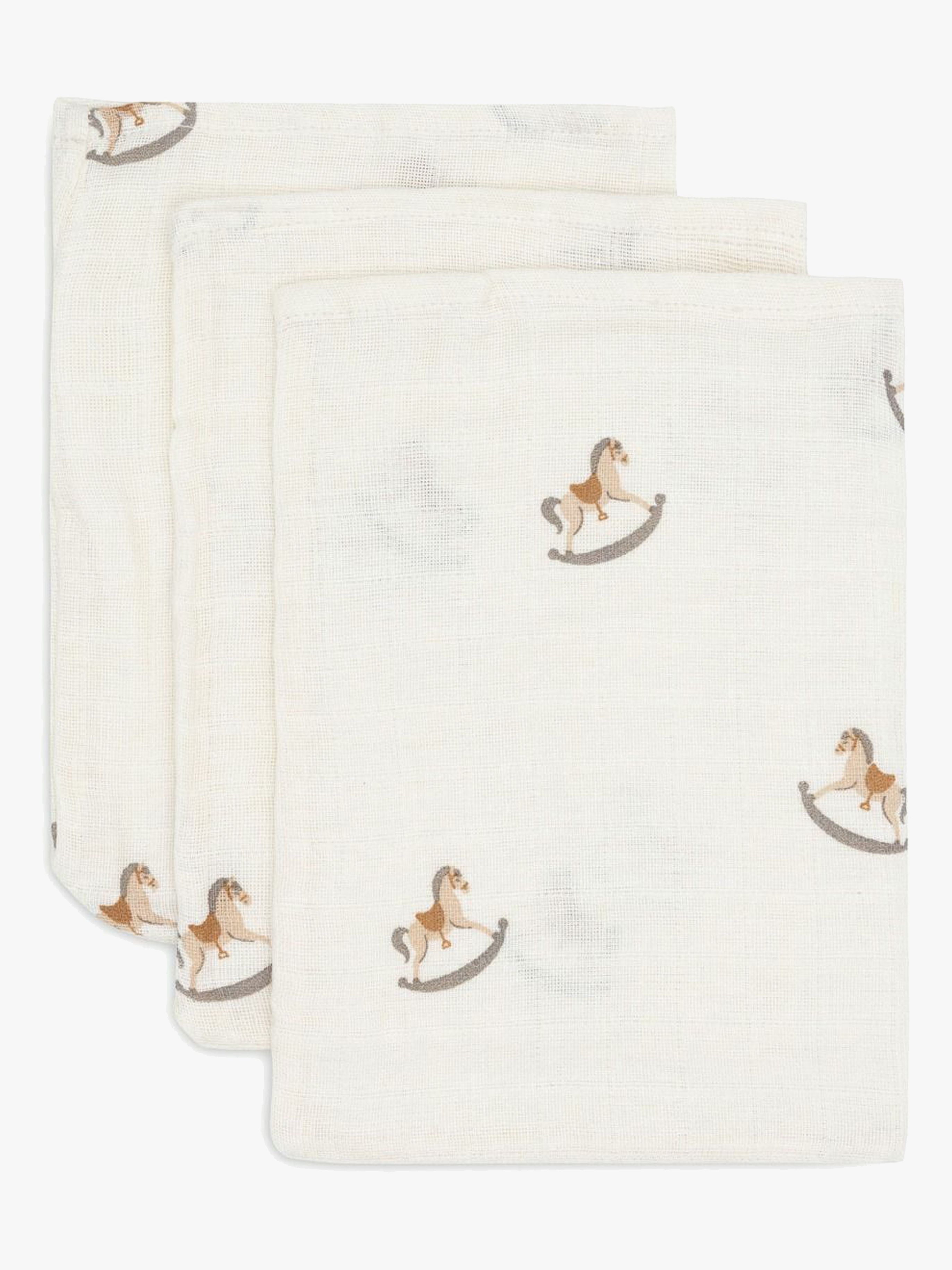 Jollein Tvättvante Muslin 3-Pack, Nostalgic Ride
