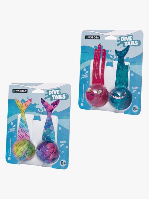 Waboba Dive Tails Dykleksak 2-Pack, Blandad