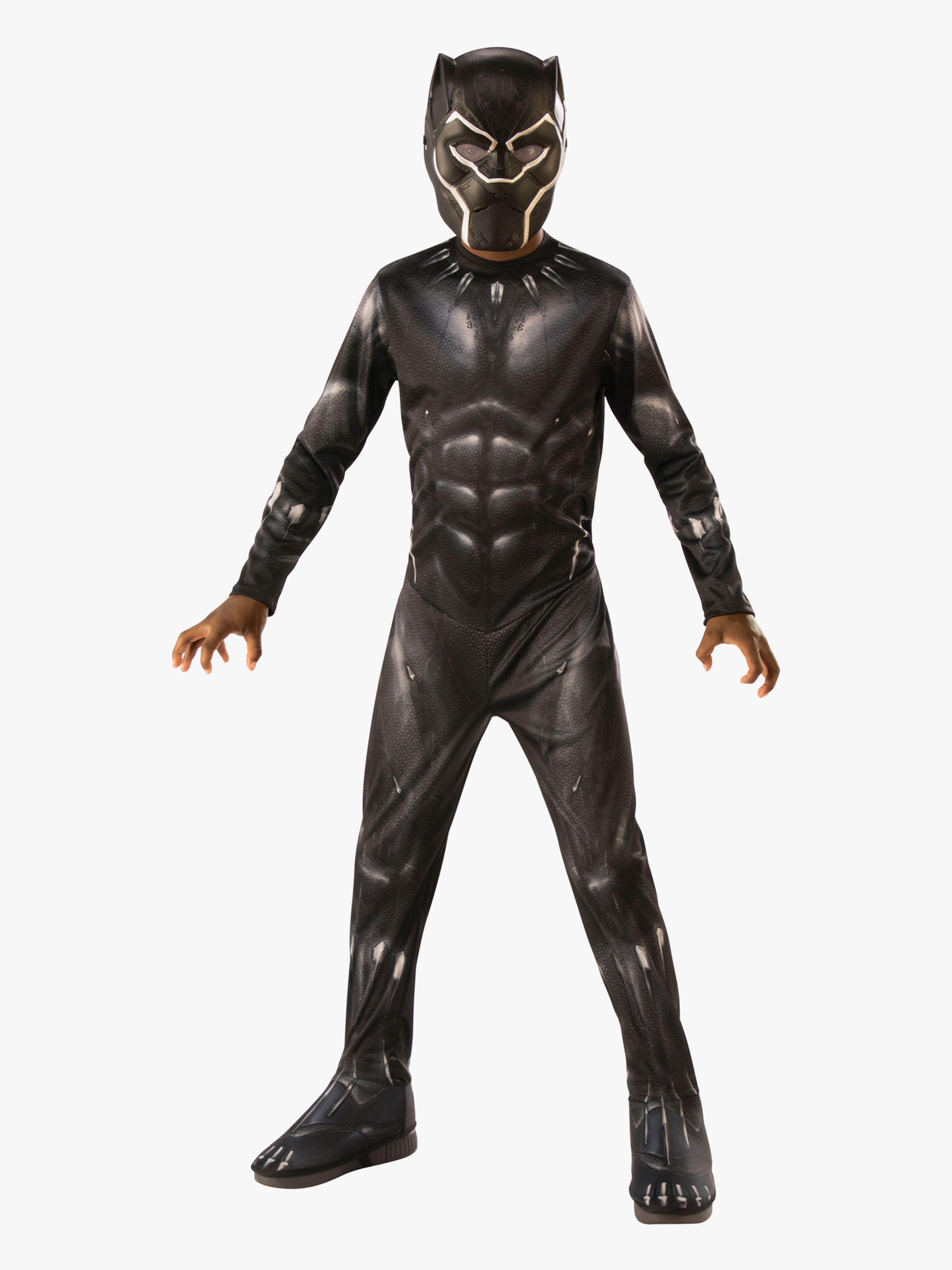 Marvel Avengers Black Panther Utklädnad med Mask, 3-5 år