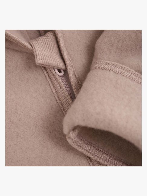 Huttelihut Overall Merinoull med Öron, Mahogany Rose