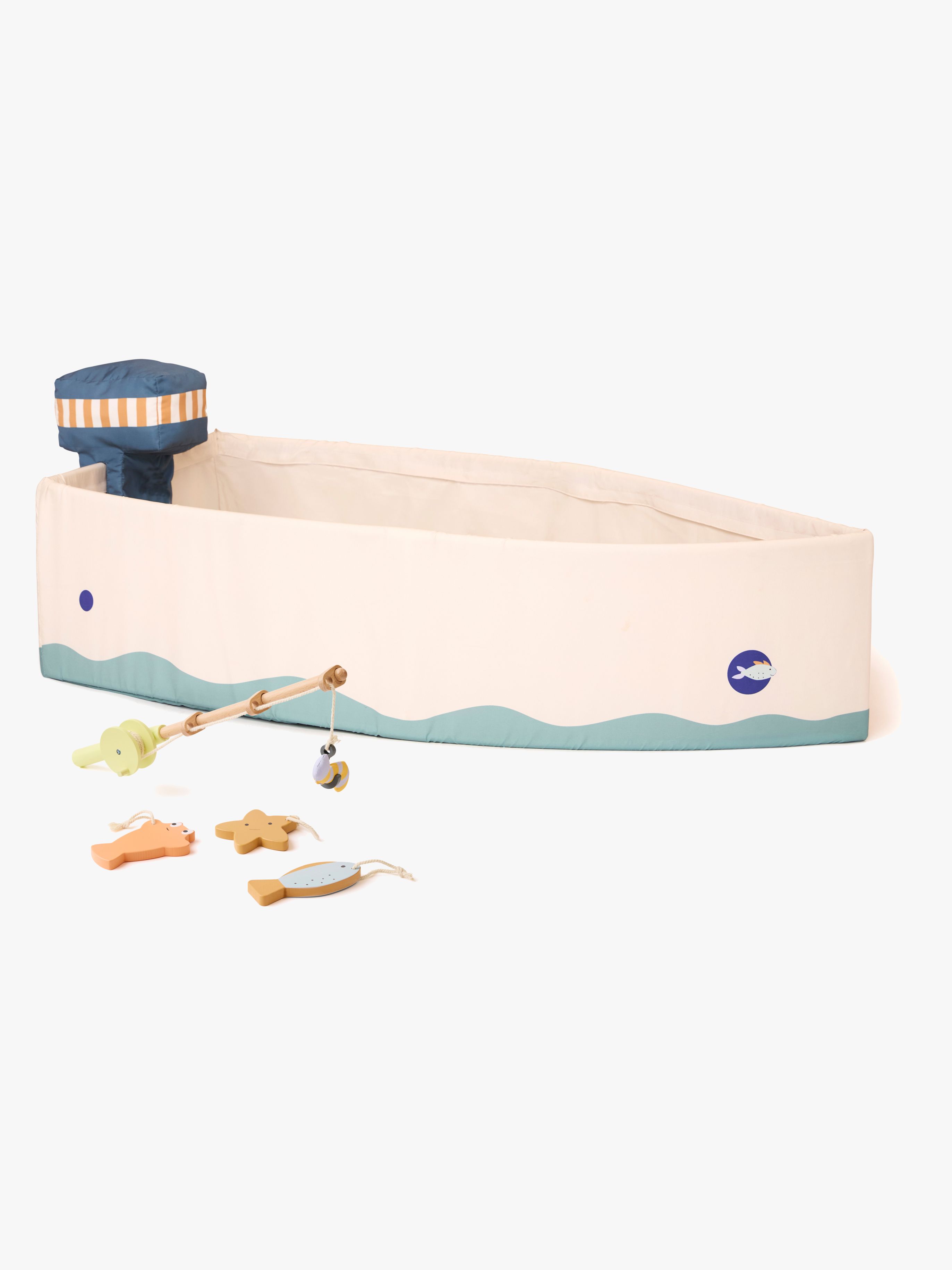 Kid's Concept Kid's Hub Båt med Fiskeset
