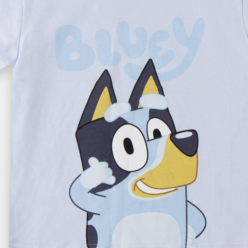 Bluey T-shirt, Ljusblå