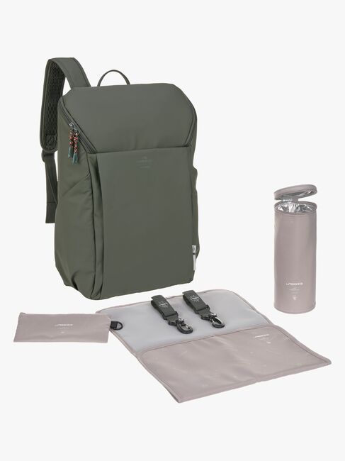 Lässig Slender Skötväska Ryggsäck, Olive