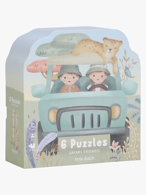 Little Dutch Safari Friends Pussel 6-i-1