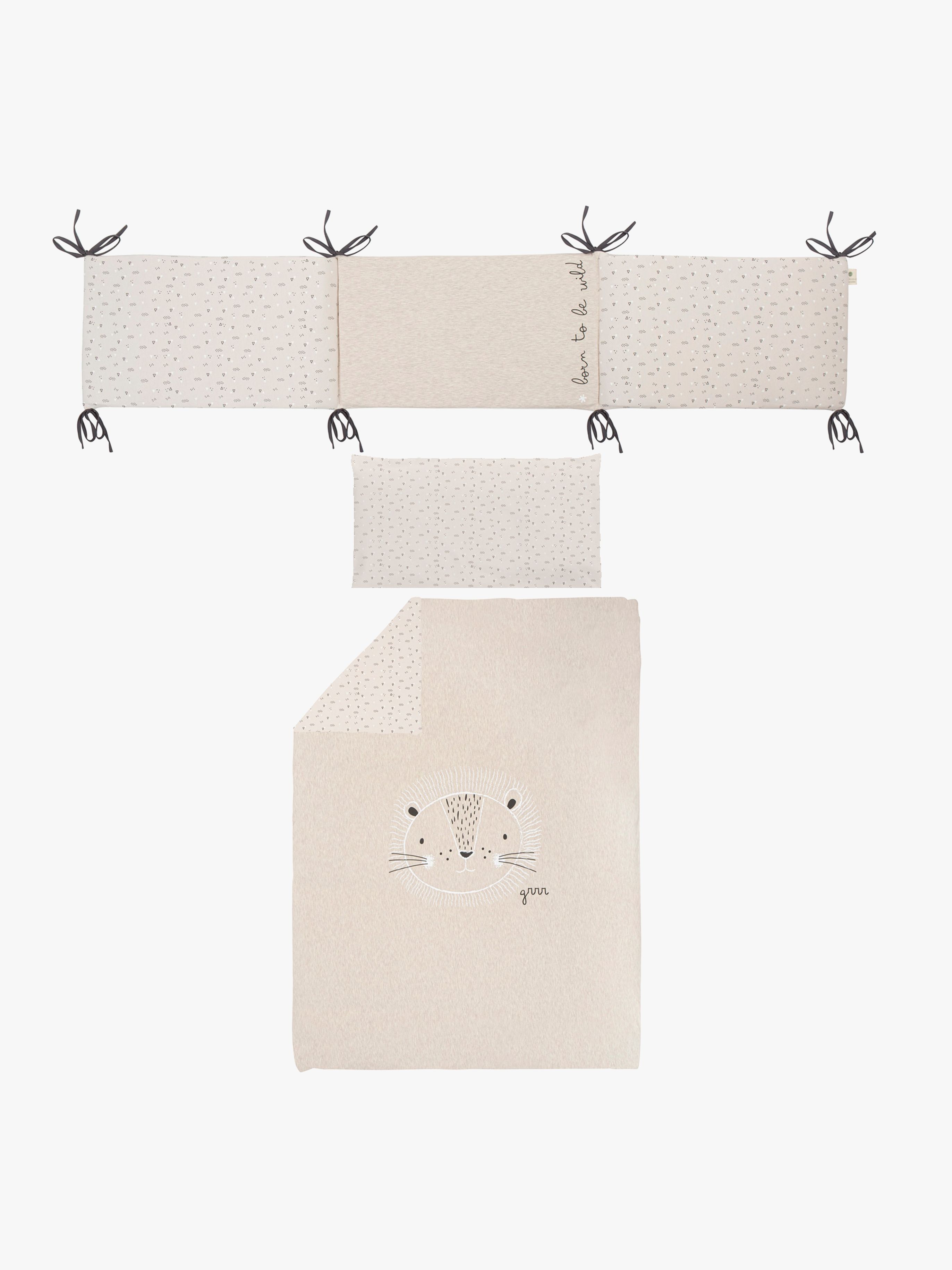 BimbiCasual Spjälskydd, White/Linen