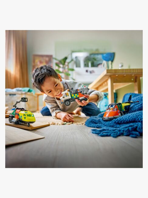 LEGO City 60505 Flygplan, servicebil och svävare