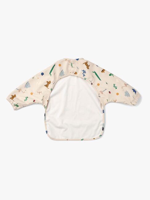 LIEWOOD Merle Cape Haklapp med Tryck, Around the world/Sandy