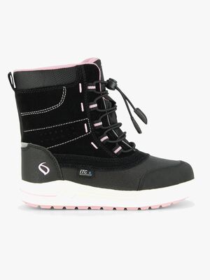 Leaf Jaren Vinterkängor, Svart/Rosa