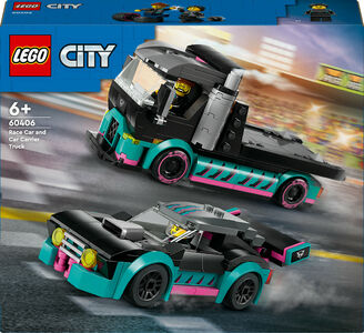LEGO City 60406 Racerbil och biltransport