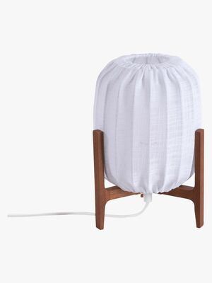Watt & Veke Prisma Bordlampe 24, Ask/Hvid