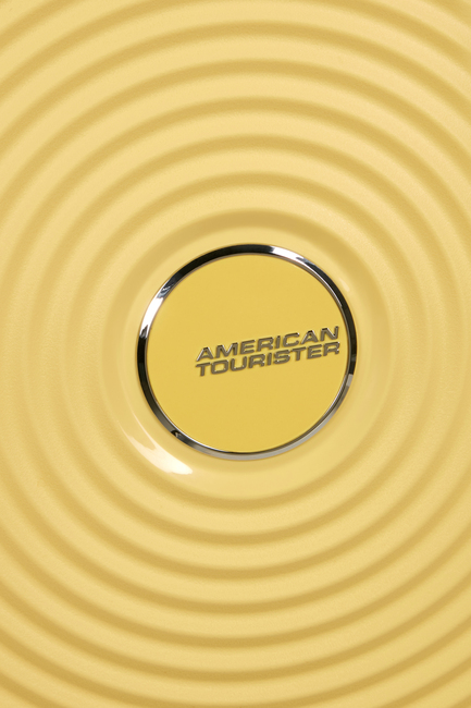 American Tourister Soundbox Spinner Resväska 35,5L, Pastel Yellow