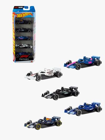 Hot Wheels F1 Bilar Die-Cast 1:64 5-pack