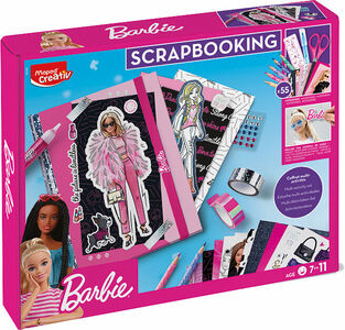 Maped Creativ Barbie Scrapbooking Pysselset 55 Delar