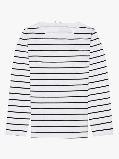 Luca & Lola Fanny Topp 2-pack, Grey Melange/Stripes