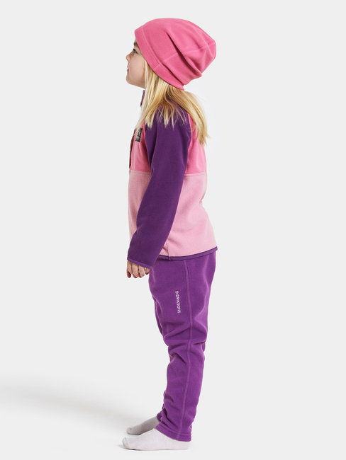 Didriksons Monte Fleecetröja, Light Heather Pink