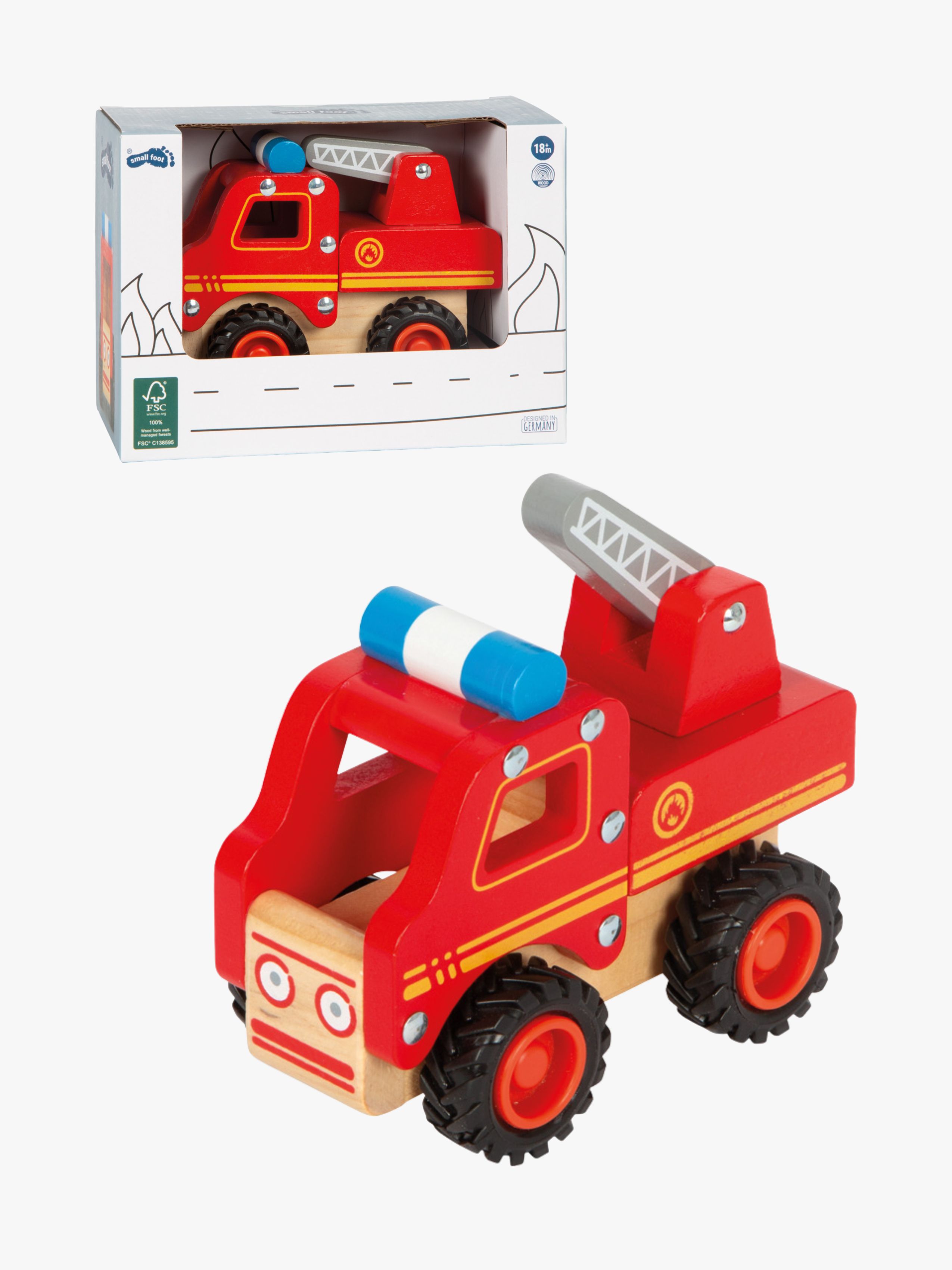 Small Foot Brandbil