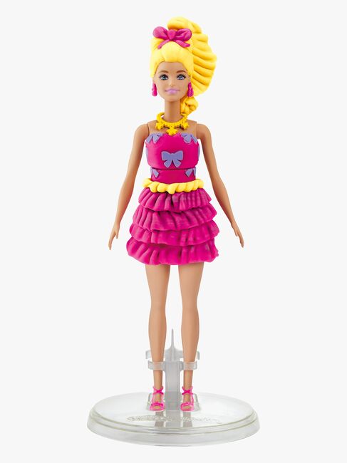 Play-Doh Barbie Leklera med Docka Volanger & Rosetter
