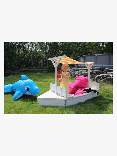 Woodlii Sandlåda Liten Båt