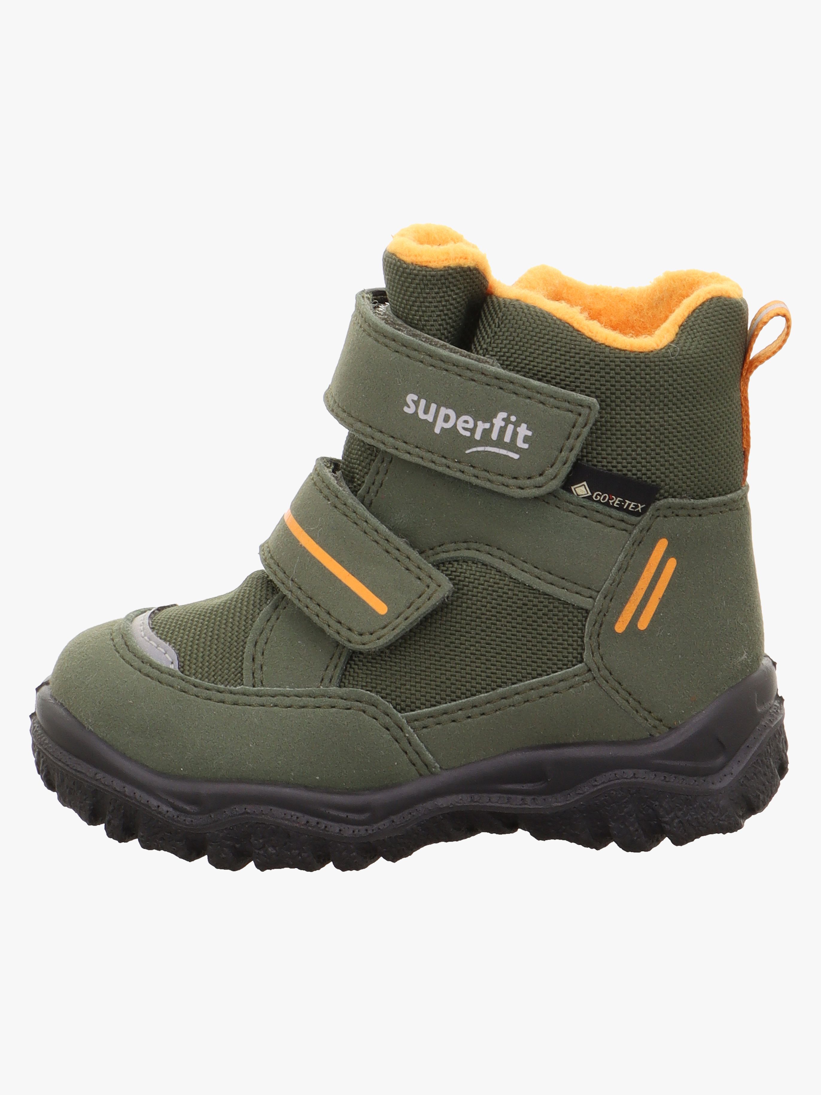 Superfit Husky1 Vinterkängor, Green/Orange, 29