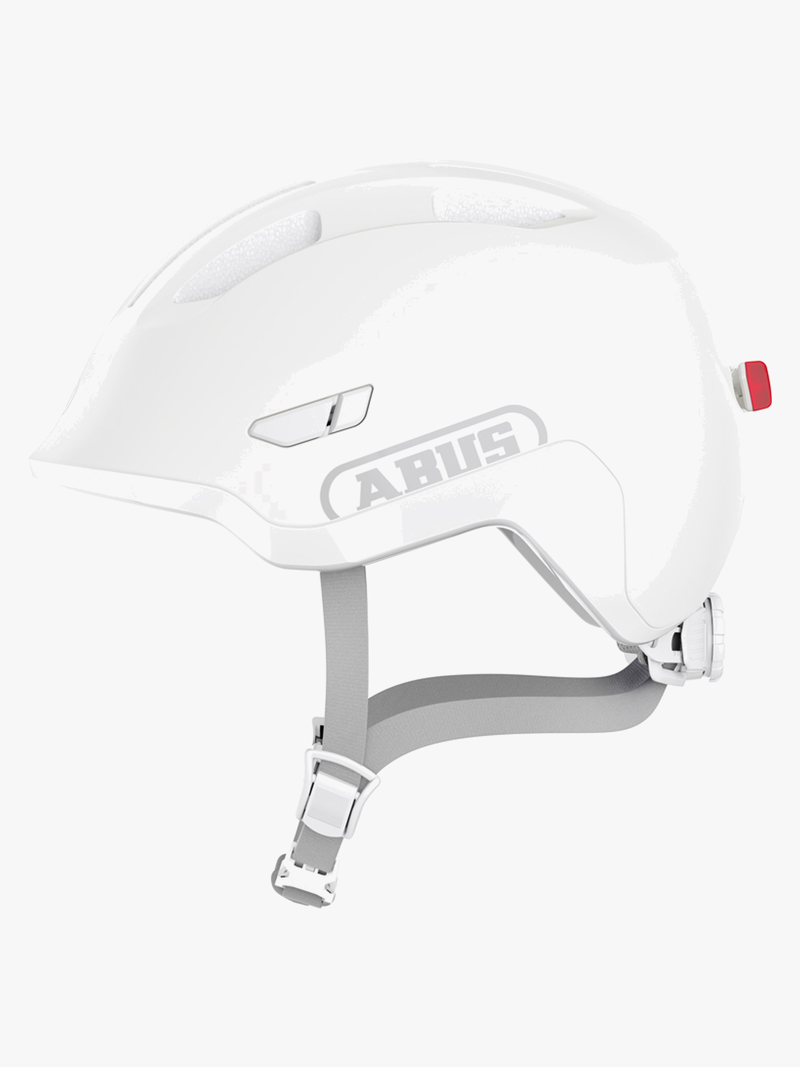 ABUS Smiley Ace Led Hjälm, Pure White, 45-50