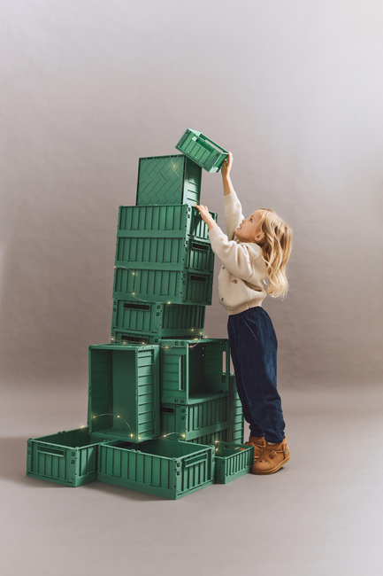 LIEWOOD Weston Förvaringslådor M 2-Pack, Dusty Ivy