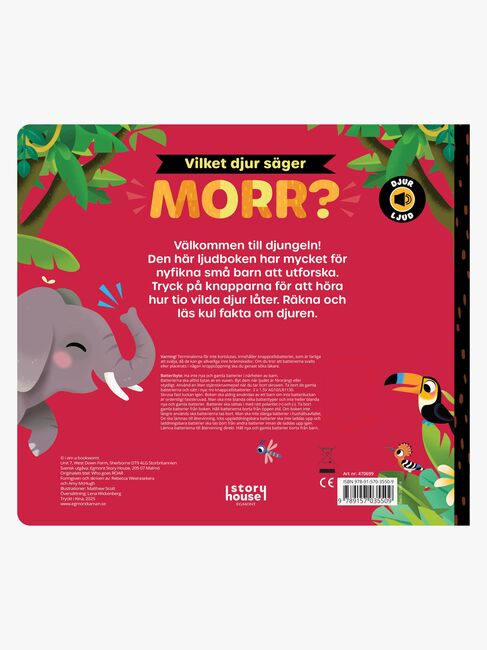 Egmont Kärnan Ljudbok Vilket djur säger morr?