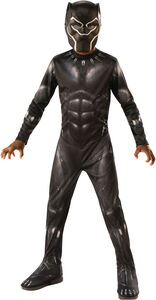 Marvel Avengers Black Panther Utklädnad med Mask
