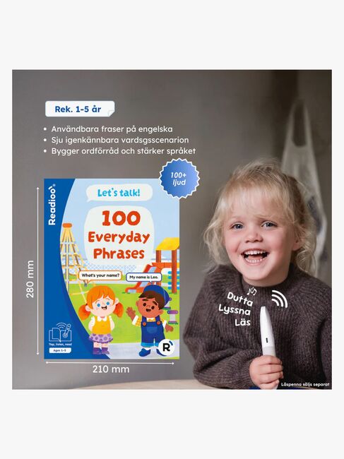 Readioo Interaktiv Bok Let's Talk! 100 Everyday Phrases