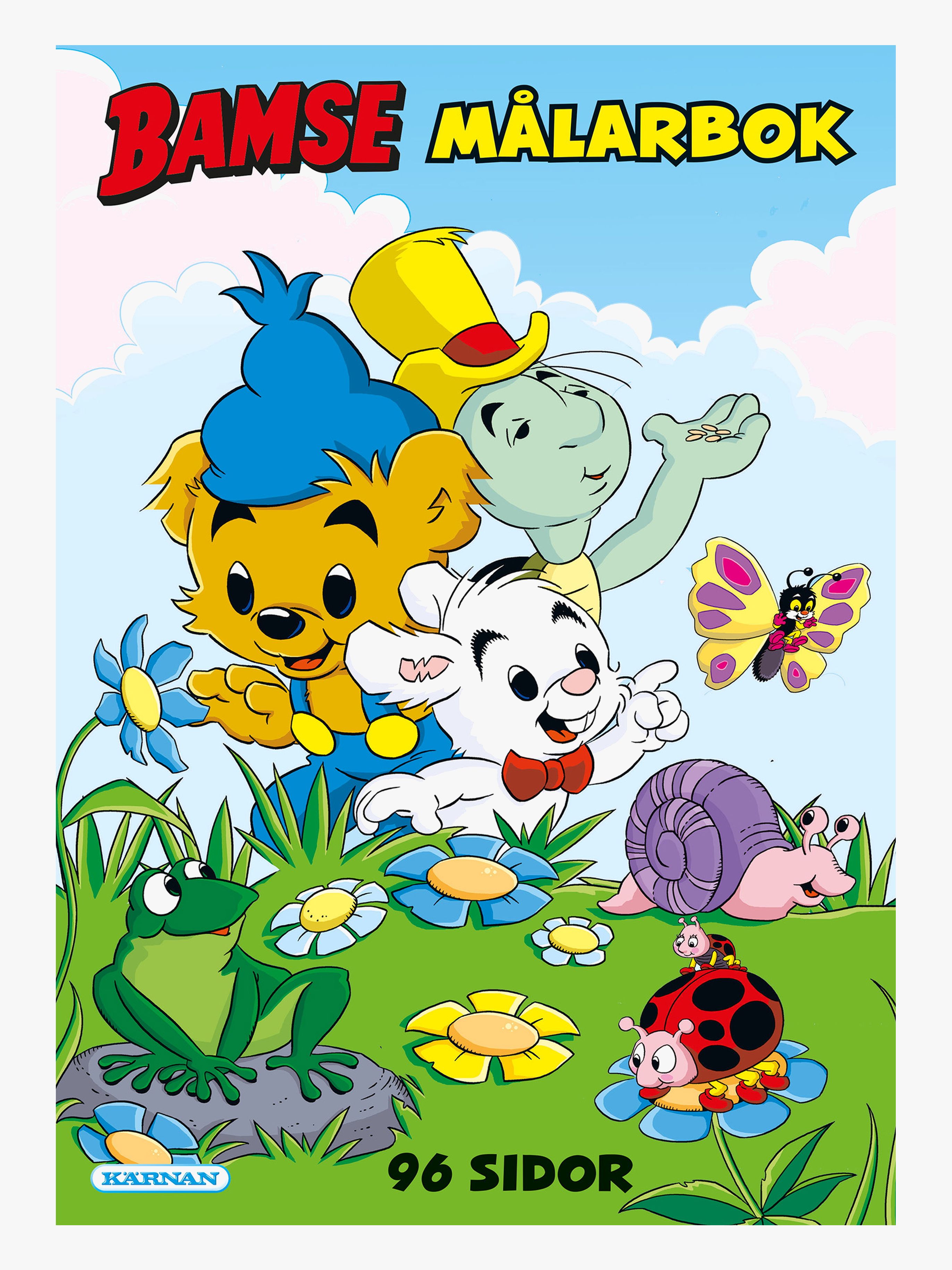 Kärnan Målarbok Bamse