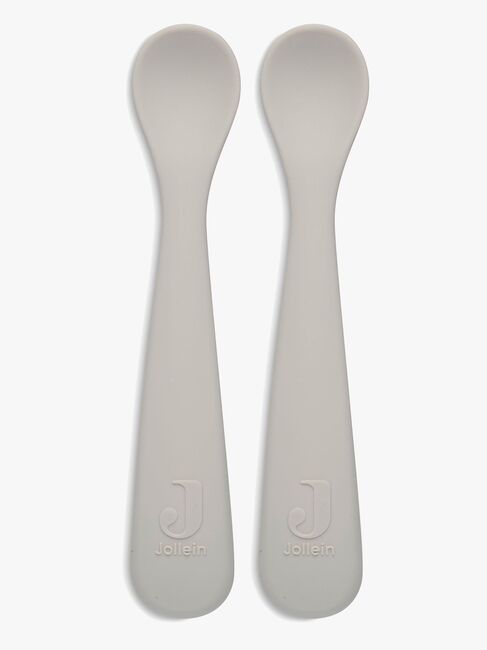 Jollein Silikonsked 2-pack, Nougat
