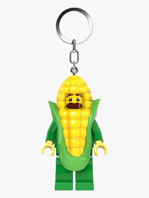 LEGO Minifigures™ Corn Cob Guy Nøkkelring med LED-lys