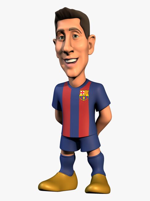 Minix Fotboll Samlarfigur Lewandowski FC Barcelona