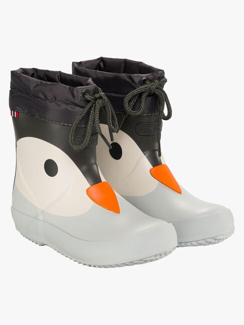 Viking Alv Indie Print Gummistövlar, Light Grey