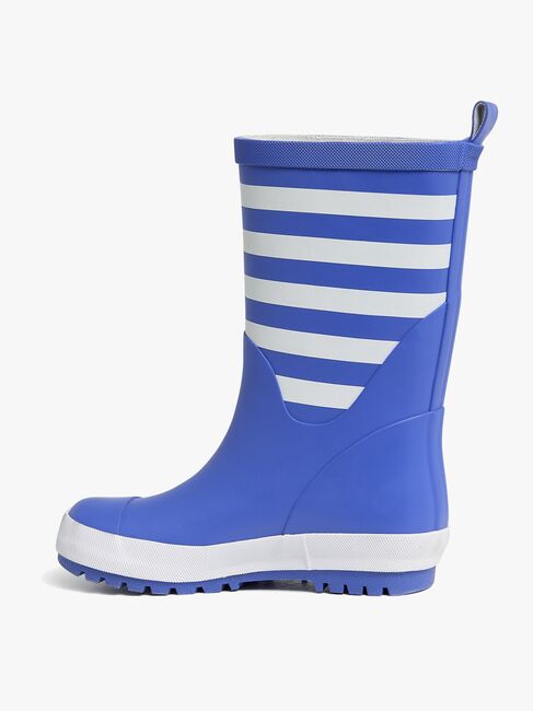 Nordbjørn Dagg Gummistövlar, Blå/Vit