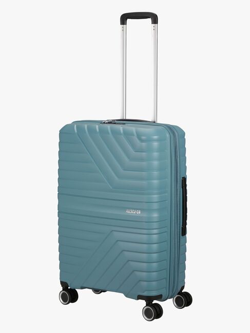 American Tourister Flytwist Resväska 63-73L, Storm Blue