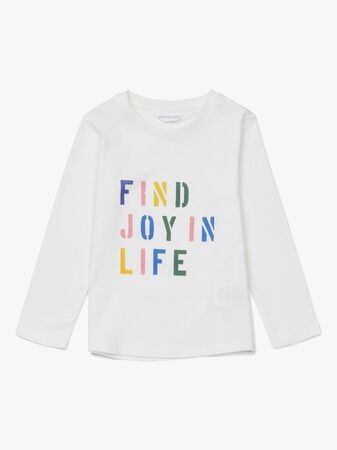 Luca & Lola Prato Långärmad T-Shirt, Offwhite