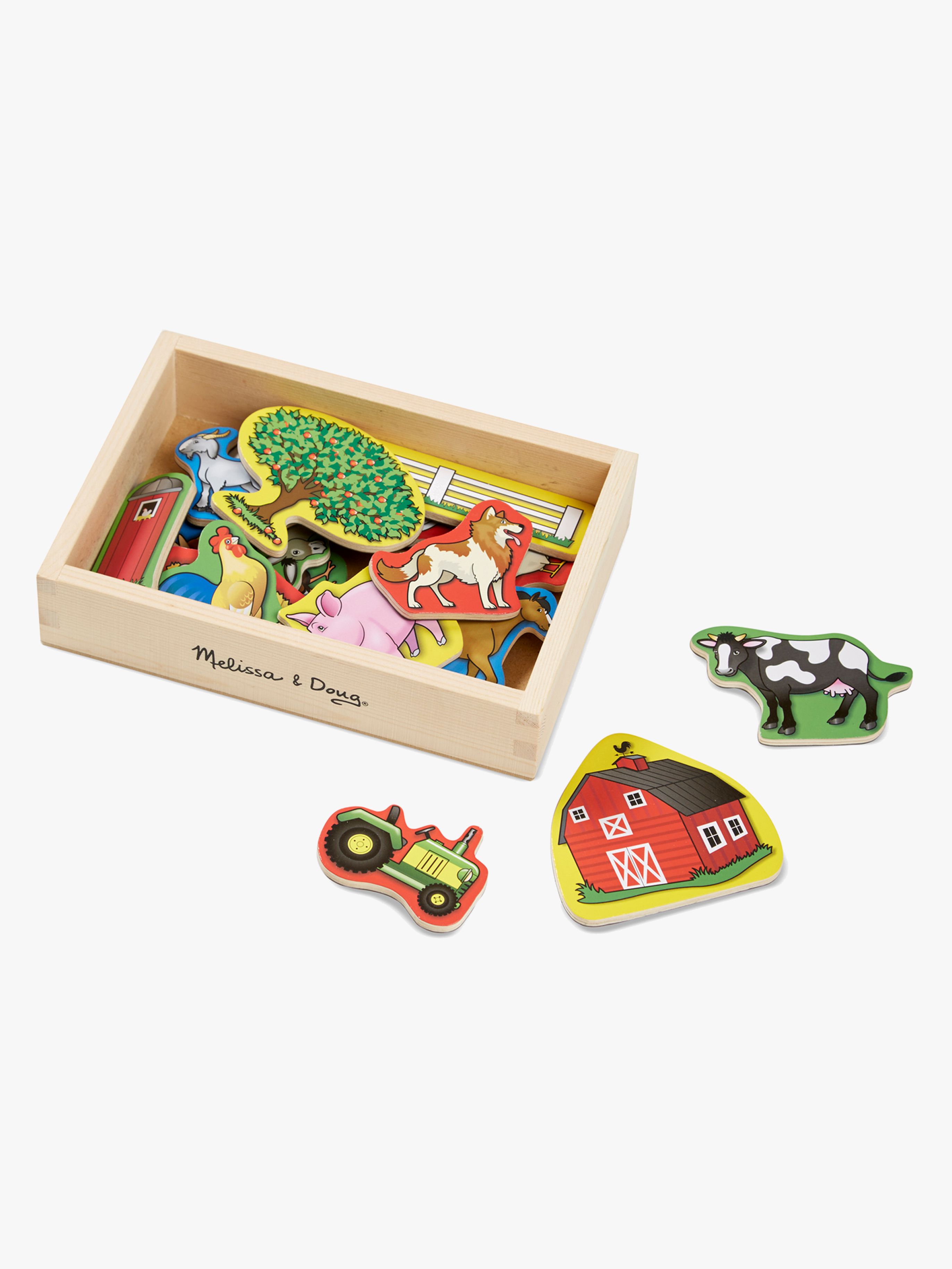 Melissa & Doug Magneter Bondgård 20 st