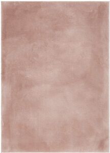 KM Carpets Cozy Matta 110x160, Dusty Pink