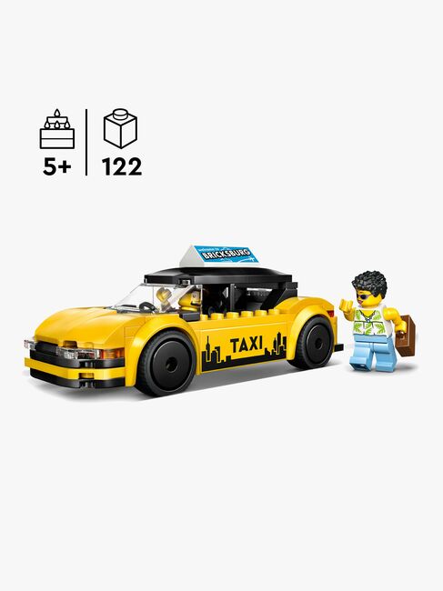 LEGO City 60487 Gul taxi