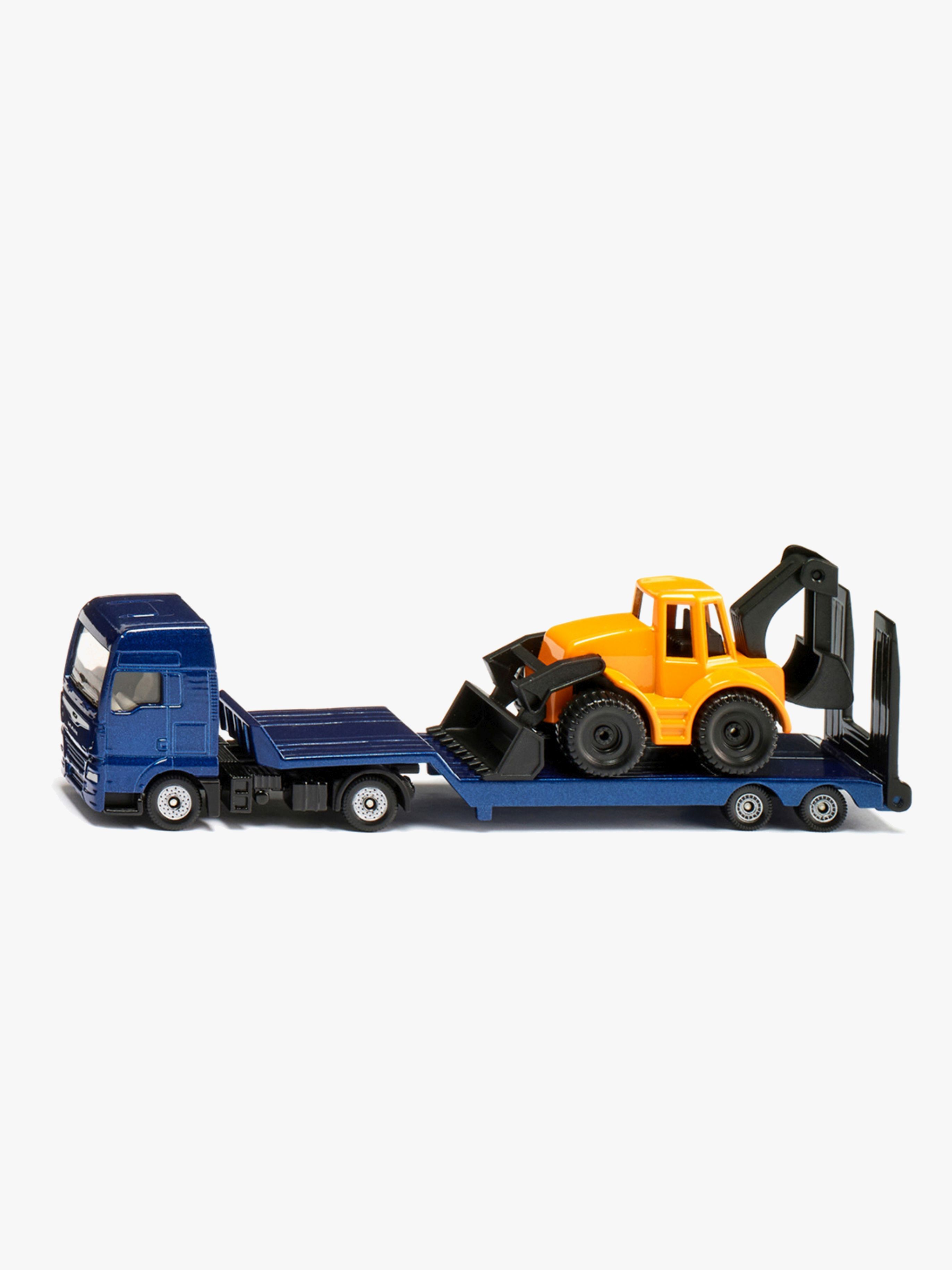 SIKU MAN Lastbil med Grävare 1:87