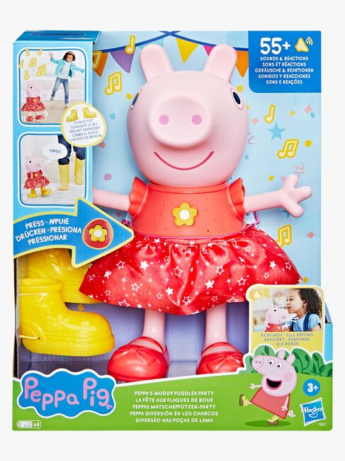 Greta Gris Interaktiv Leksak Muddy Puddles Party 30 cm