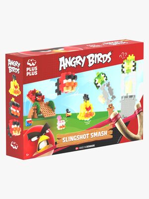 Plus Plus Angry Birds Rakennussarja Slingshot Smash 300 Osaa