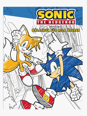 Sonic The Hedgehog Målarbok