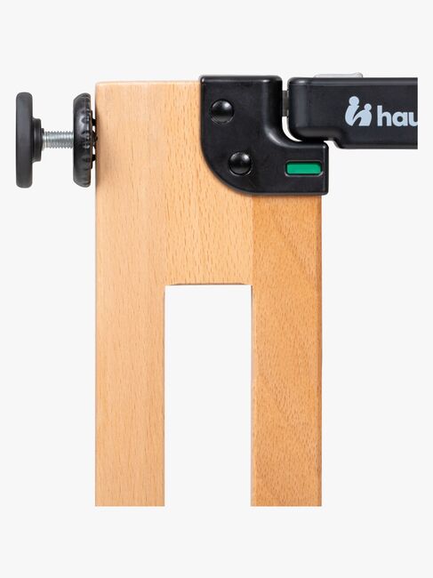 Hauck Clear Step Easyclose Skruvgrind, Eco Beech