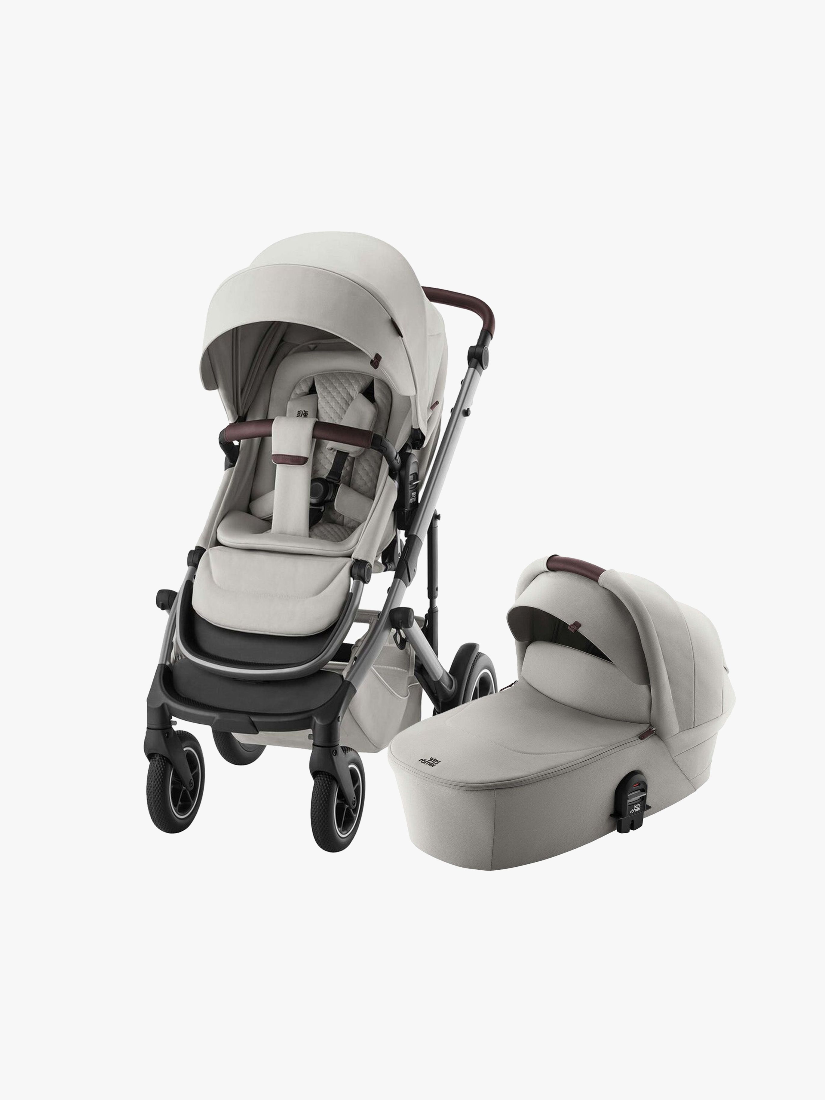 Britax Römer Smile 5Z Duovagn, Linen Grey