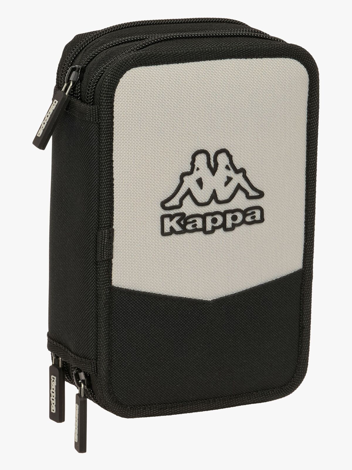 Kappa  Fyllt Trippelpennfodral 37 Delar, Grå