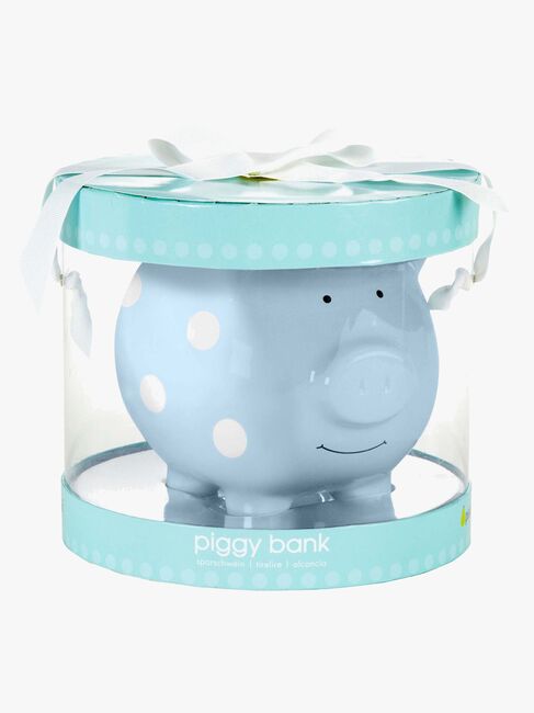 Pearhead Spargris Medium, Polka Dot Blue