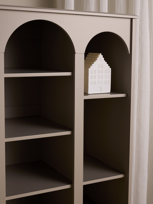 Alice & Fox Dune  Dekorativ Bokhylla, Greige