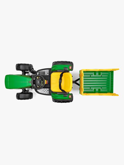 Peg Perego John Deere Eltraktor med Släp